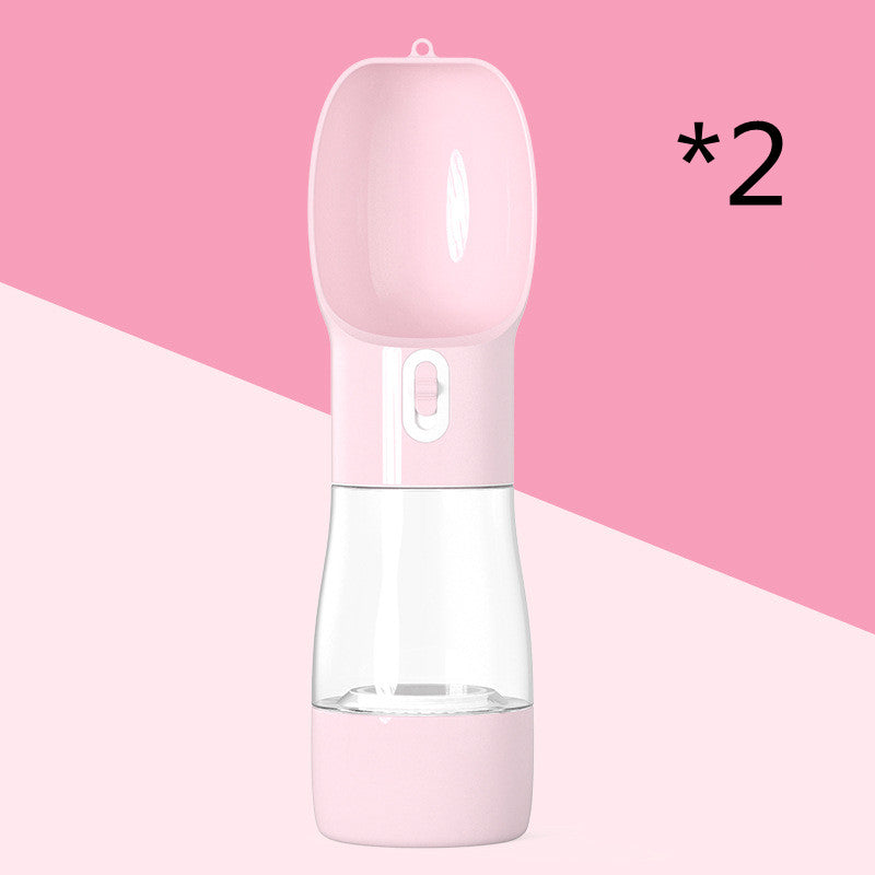 Trend Ritual™ Adventure Pet Bottle - Portable Water & Snack Dispenser for Dogs & Cats