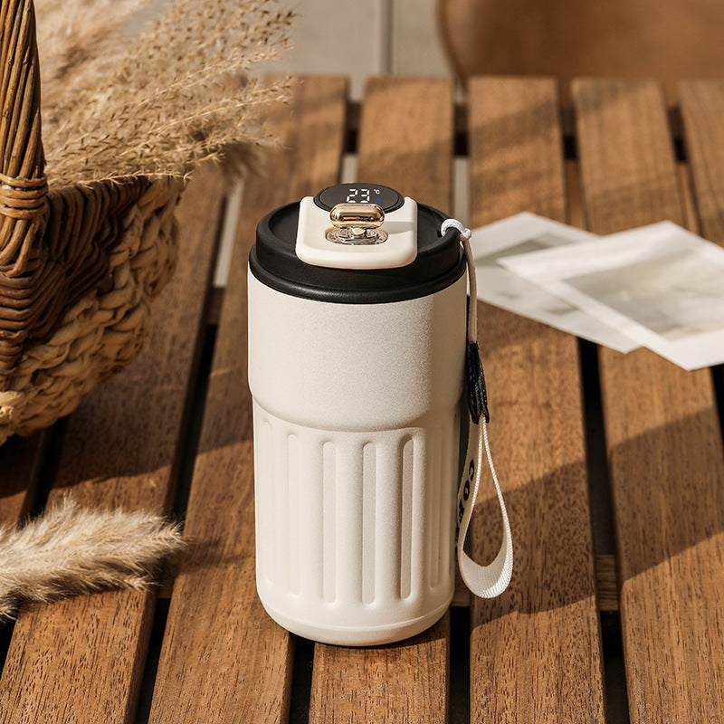 Trend Ritual™ Smart Thermal Bottle - 450ml LED Temperature Display Coffee Mug