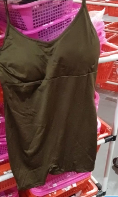 Essential Spaghetti Strap Athletic Romper