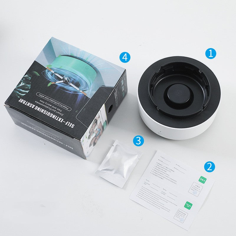Trend Ritual™ 2-in-1 Ionic Air Purifier & Smokeless Ashtray - Odor Eliminator