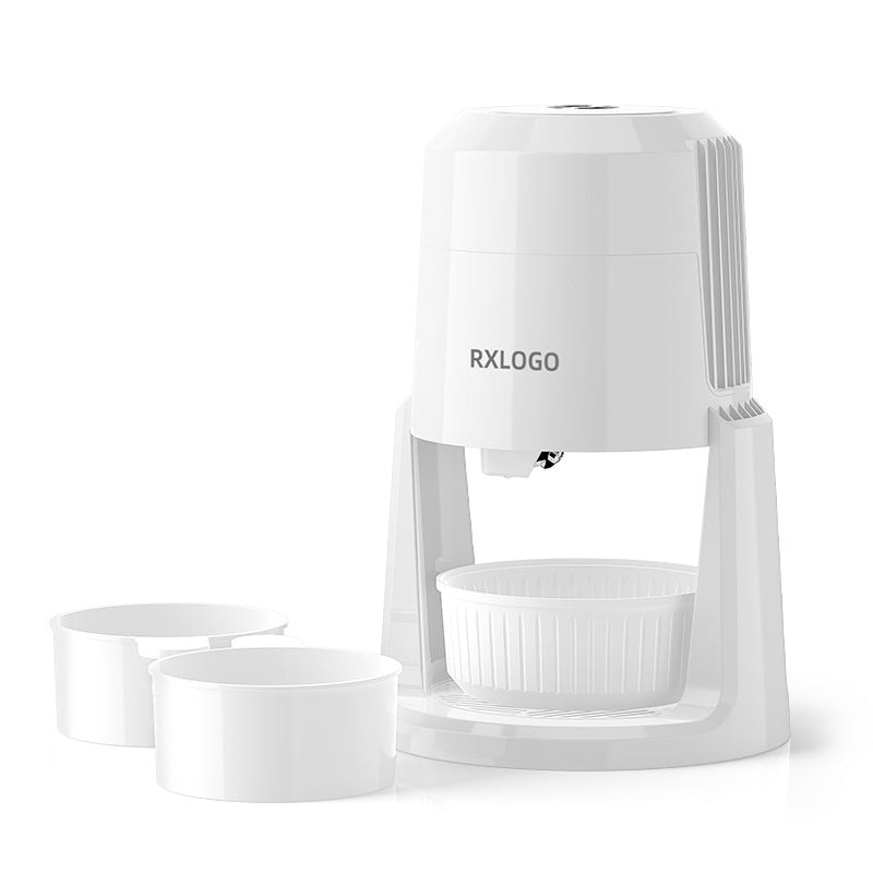 FrostyFlow™ Automatic Electric Ice Shaver – Dual-Speed Snow Cone & Smoothie Maker