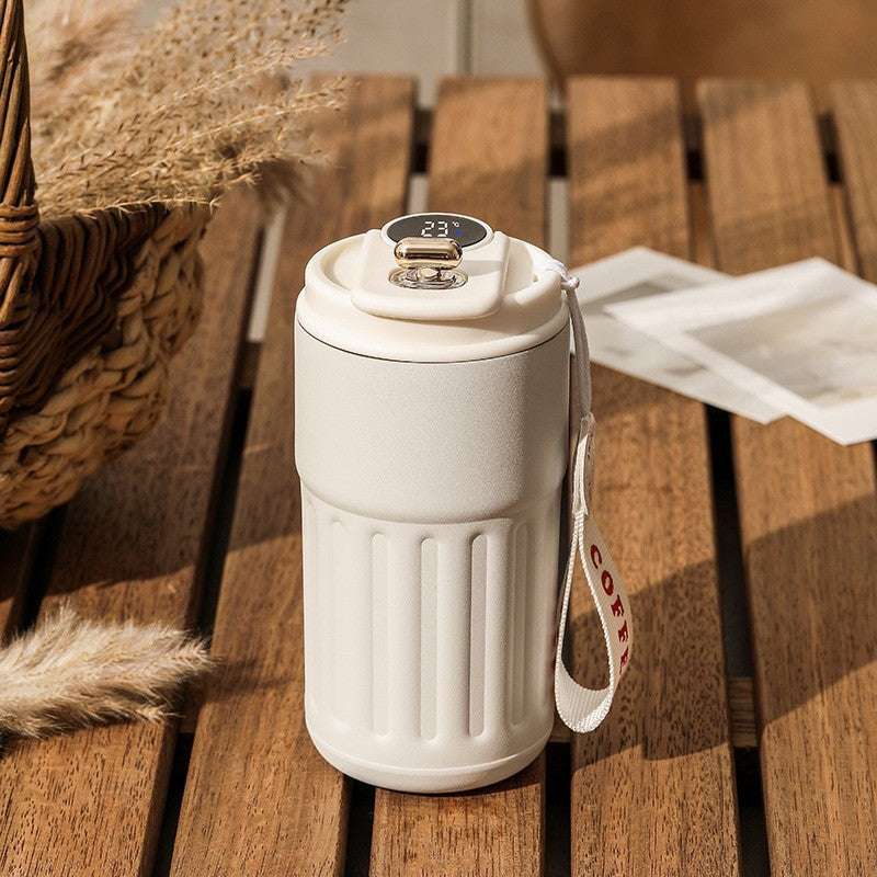 Trend Ritual™ Smart Thermal Bottle - 450ml LED Temperature Display Coffee Mug
