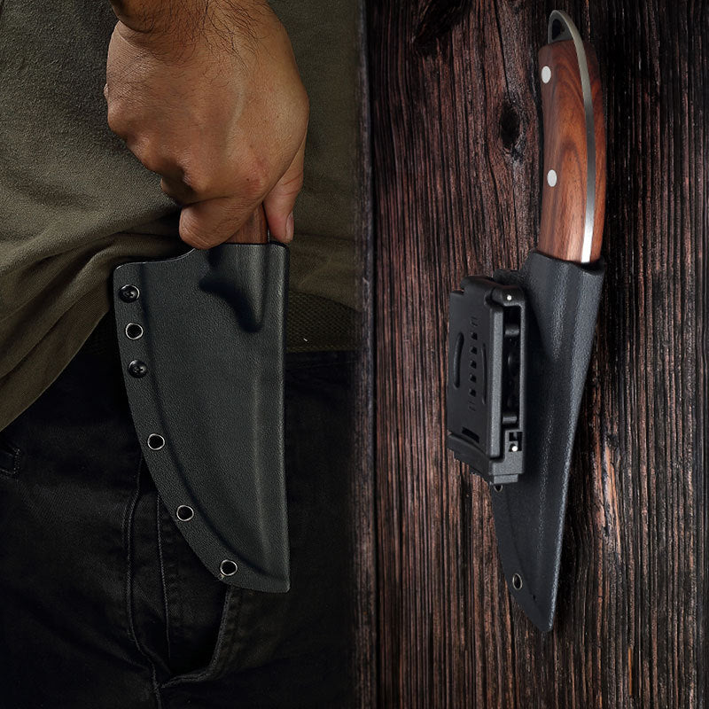 TitanForge™ Serbian Chef Knife | Hand-Forged Bone & Meat Cleaver