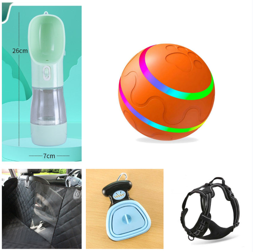 Intelligent Interactive Cat Ball Toy - USB Rechargeable 360° Rotating Robotic Pet Toy