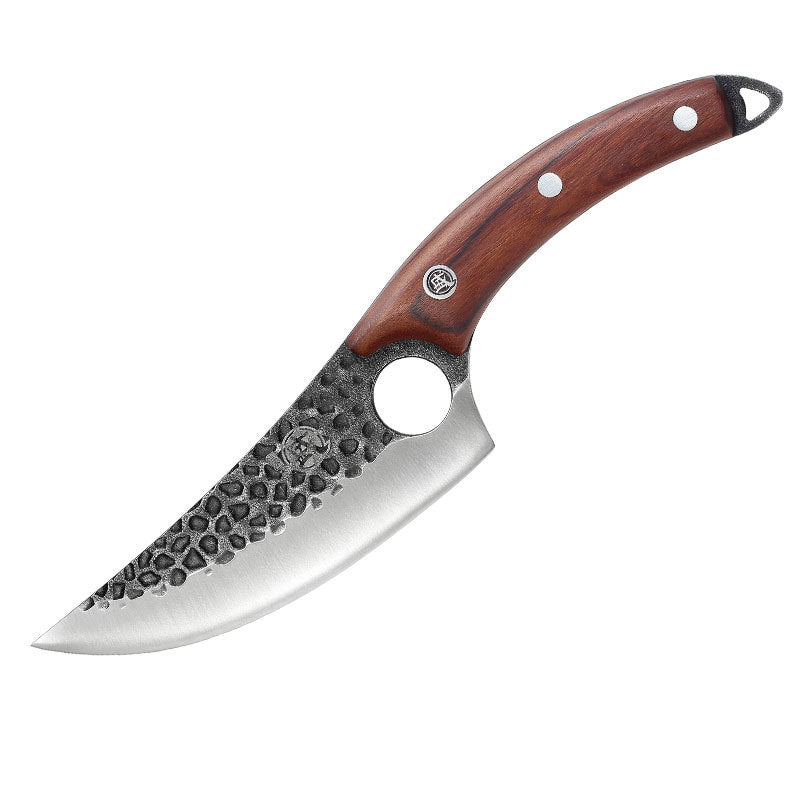 TitanForge™ Serbian Chef Knife | Hand-Forged Bone & Meat Cleaver