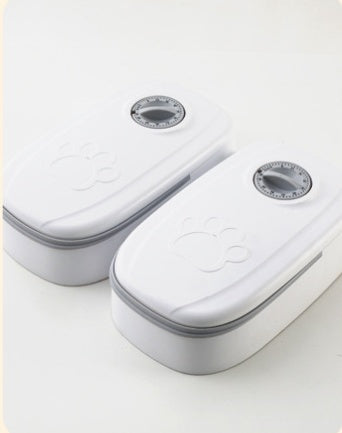 TimeFeed™ Automatic Smart Pet Feeder – Programmable 2-in-1 Timed Food Dispenser
