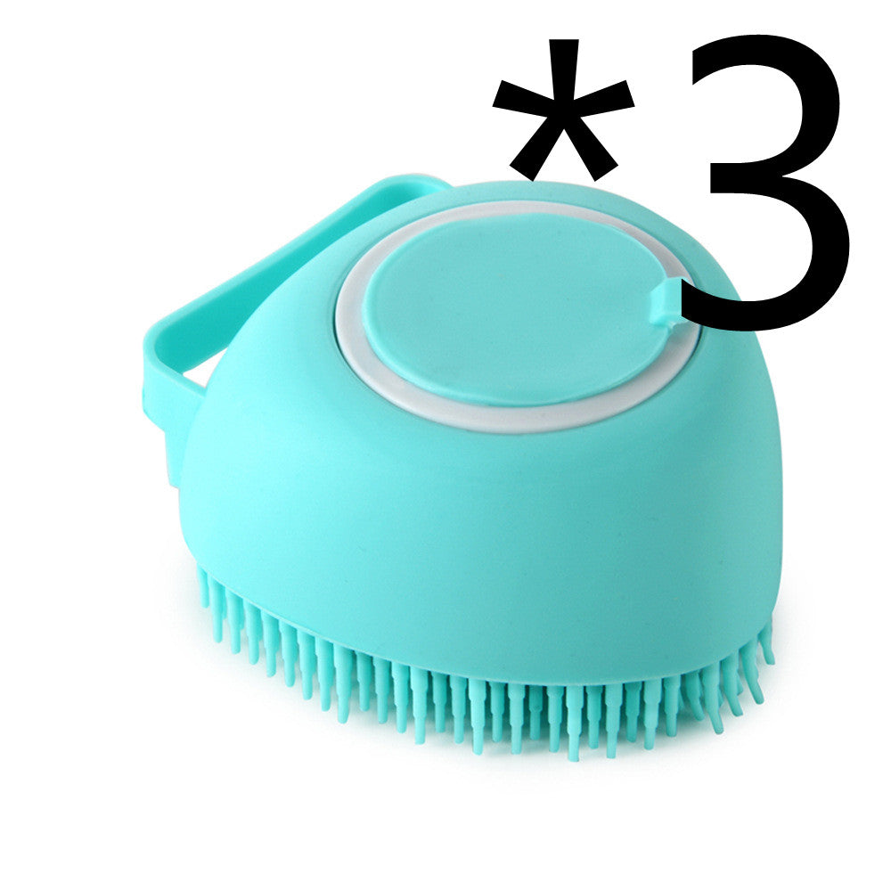 SudsyPaws™ 2-in-1 Silicone Massage & Shampoo-Dispensing Pet Brush