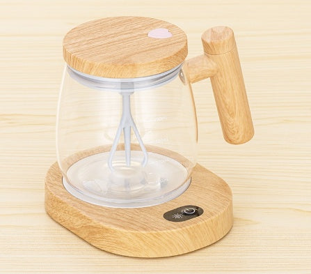 VortexGlass™ 400ml Self-Stirring Mug | High-Speed Electric Mixing Cup