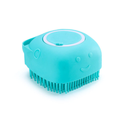 SudsyPaws™ 2-in-1 Silicone Massage & Shampoo-Dispensing Pet Brush