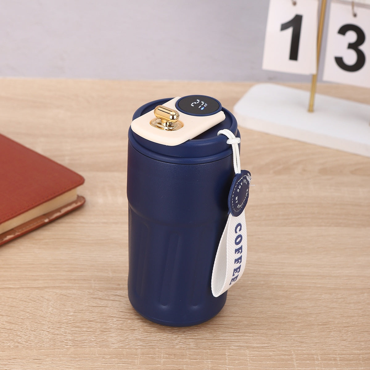 Trend Ritual™ Smart Thermal Bottle - 450ml LED Temperature Display Coffee Mug