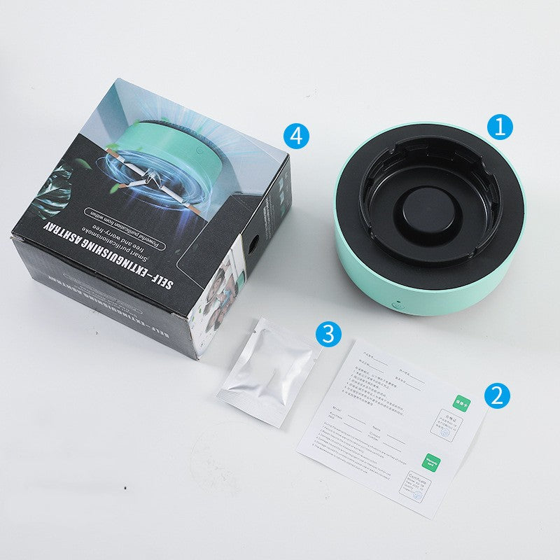 Trend Ritual™ 2-in-1 Ionic Air Purifier & Smokeless Ashtray - Odor Eliminator