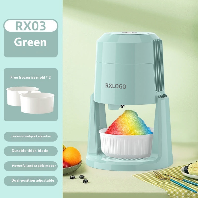 FrostyFlow™ Automatic Electric Ice Shaver – Dual-Speed Snow Cone & Smoothie Maker