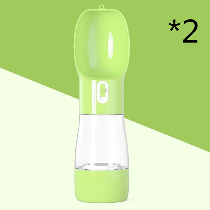 Trend Ritual™ Adventure Pet Bottle - Portable Water & Snack Dispenser for Dogs & Cats