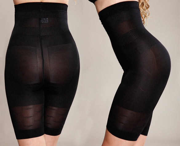 SilkySmooth Seamless Shaper Shorts – Invisible High-Waist Tummy Smoothing