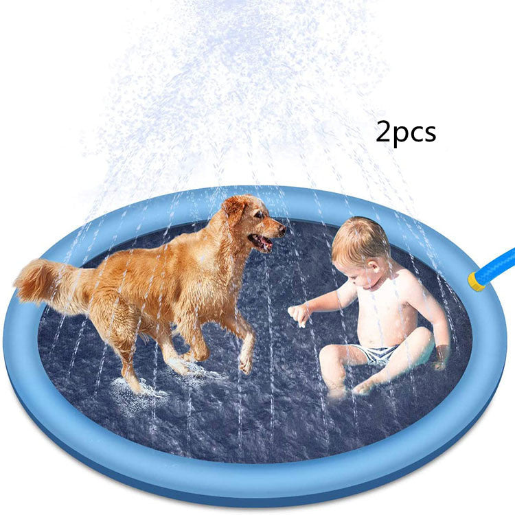 Ultimate Non-Slip Splash Pad – Outdoor Water Play Mat for Kids & Pets