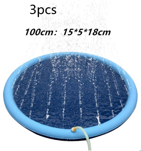 Ultimate Non-Slip Splash Pad – Outdoor Water Play Mat for Kids & Pets