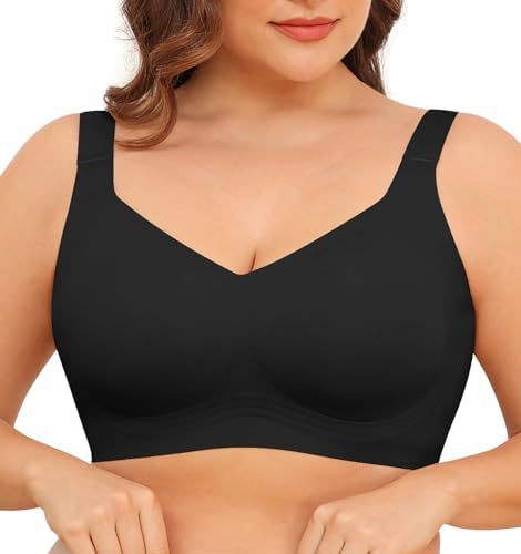 AuraSilk™ Full-Coverage Wireless Bra – Ultra-Comfort Everyday Ice Silk Bralette