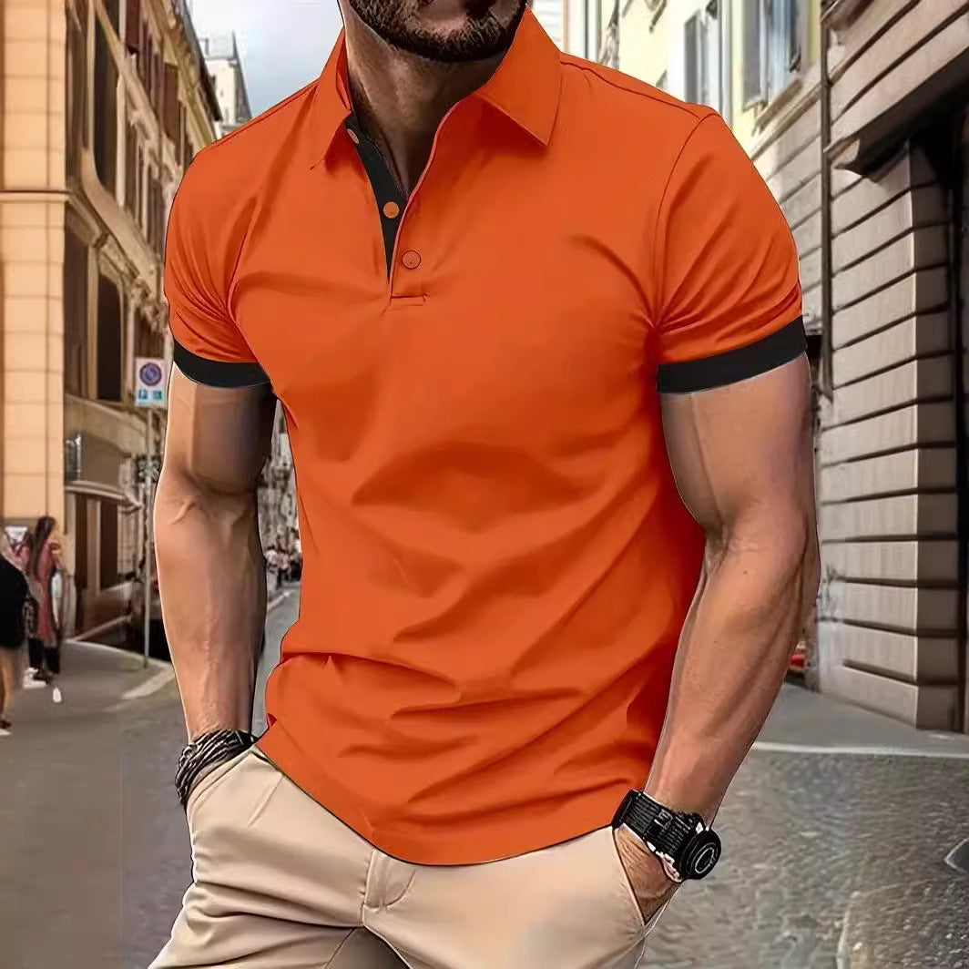 Trend Ritual™ Signature Summer Polo - Premium Cotton-Blend Business Casual Shirt