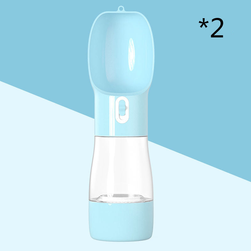 Trend Ritual™ Adventure Pet Bottle - Portable Water & Snack Dispenser for Dogs & Cats
