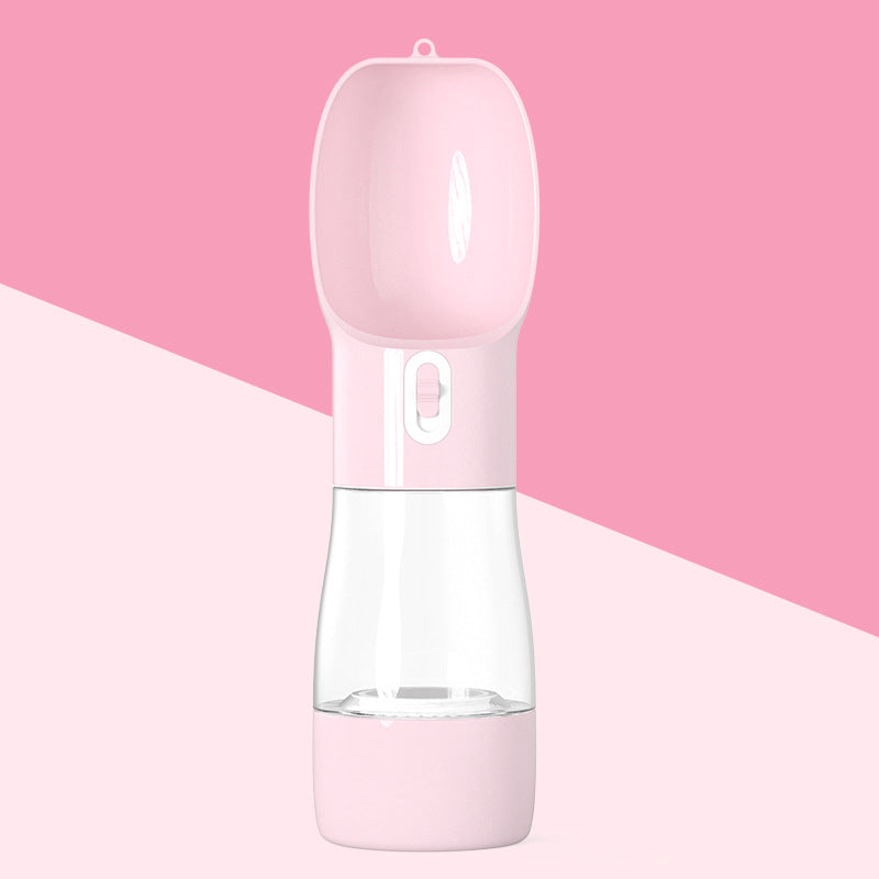 Trend Ritual™ Adventure Pet Bottle - Portable Water & Snack Dispenser for Dogs & Cats