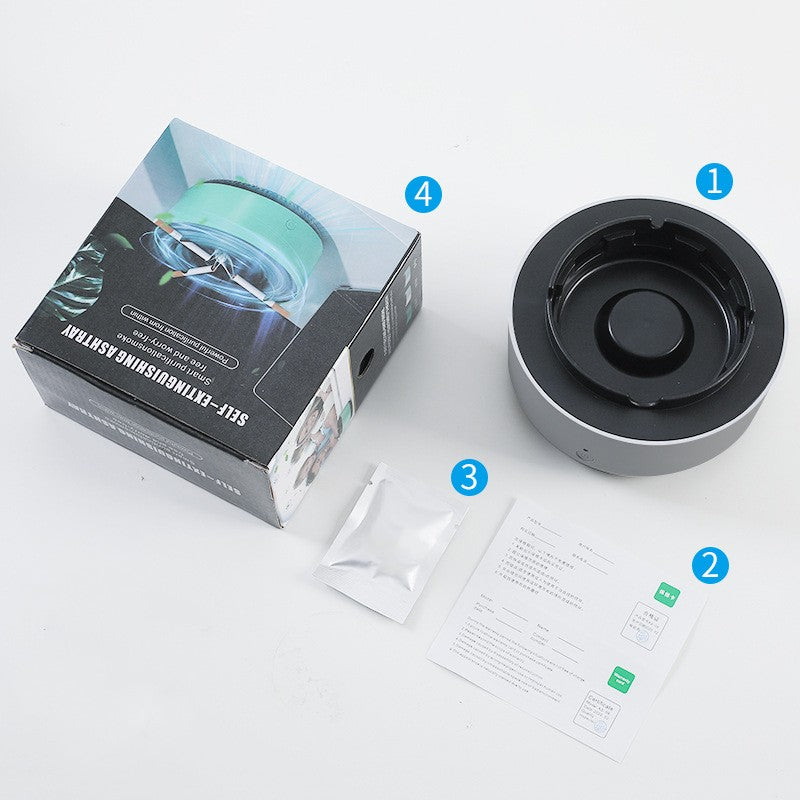 Trend Ritual™ 2-in-1 Ionic Air Purifier & Smokeless Ashtray - Odor Eliminator