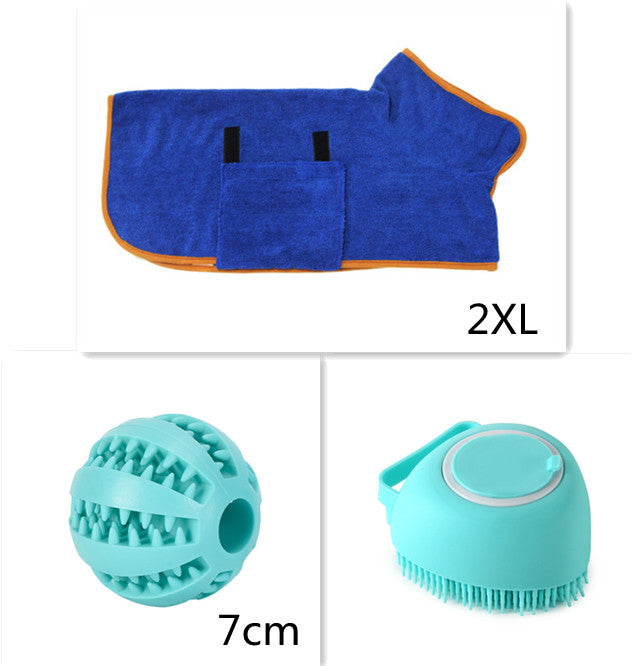 SudsyPaws™ 2-in-1 Silicone Massage & Shampoo-Dispensing Pet Brush