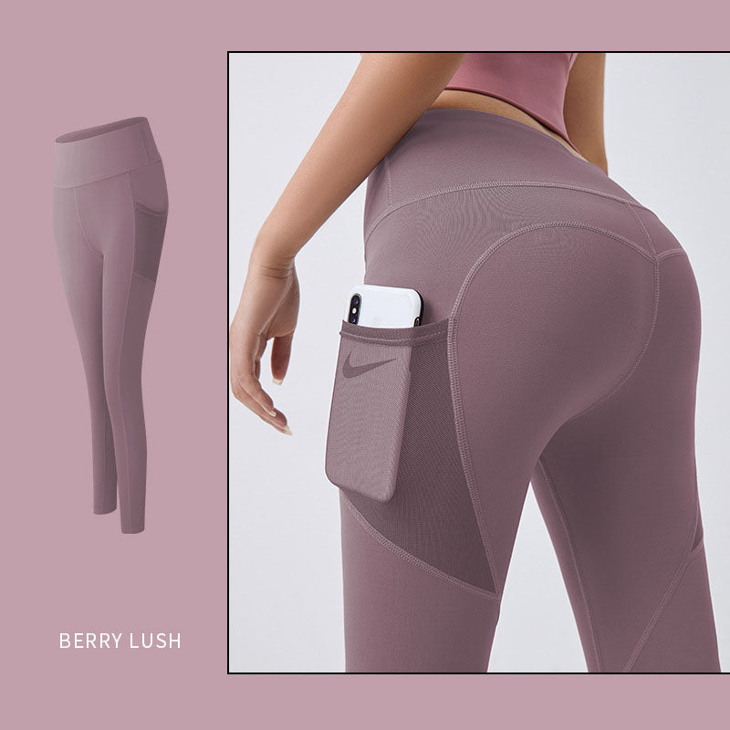 High-Waisted Tummy Control Yoga Pants with Pockets – Trend Ritual Essentials