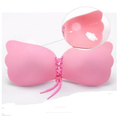 Lift & Lock Adhesive Bra – Invisible Winged Push-Up for Backless Dresses