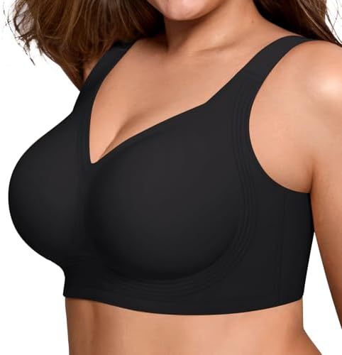 LiftFree™ Full-Coverage Push-Up Bra – Wireless Support & All-Day Comfort