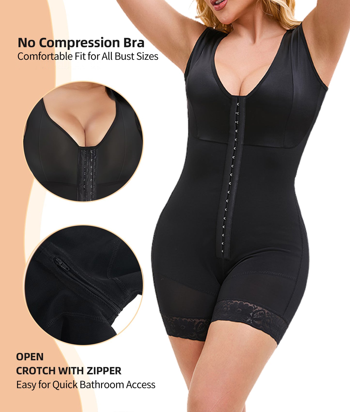All-Day Comfort Body Shaper – Seamless Post-Surgery & Postpartum Suit