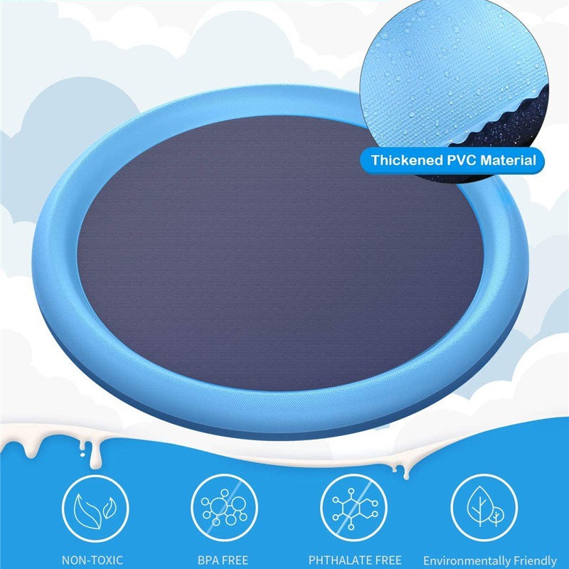 Ultimate Non-Slip Splash Pad – Outdoor Water Play Mat for Kids & Pets