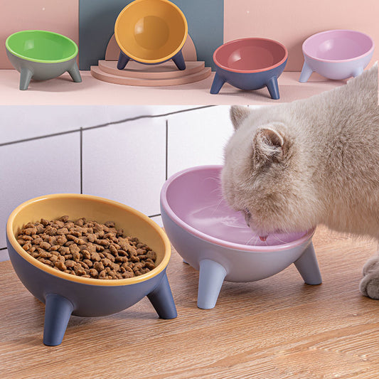 Nordic Tilt™ Elevated Pet Bowl | Ergonomic 15° Slant Feeding Station