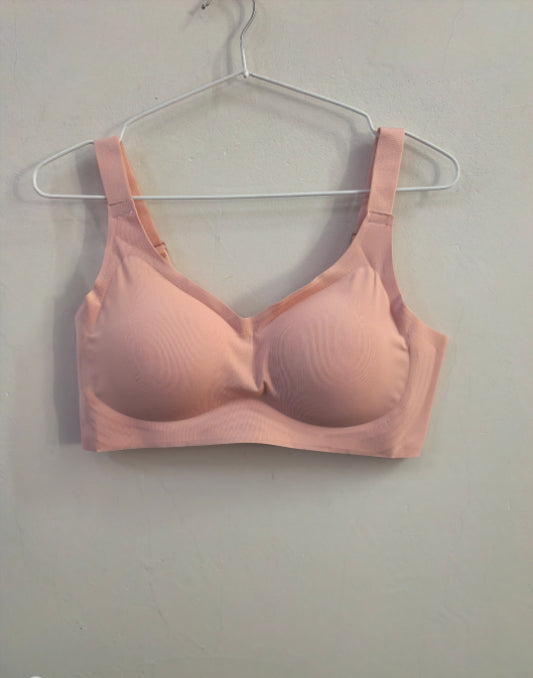 AuraSilk™ Full-Coverage Wireless Bra – Ultra-Comfort Everyday Ice Silk Bralette