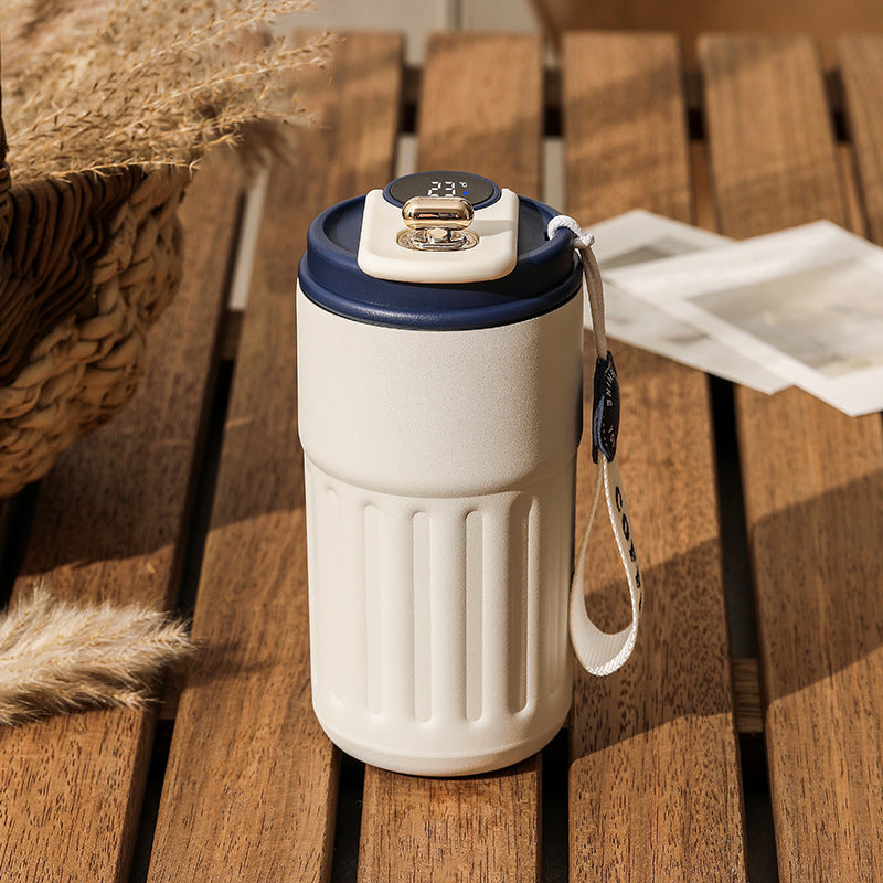 Trend Ritual™ Smart Thermal Bottle - 450ml LED Temperature Display Coffee Mug