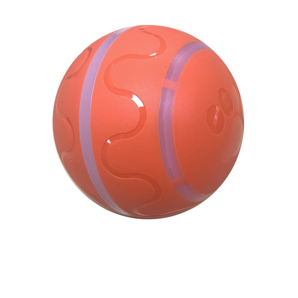 Intelligent Interactive Cat Ball Toy - USB Rechargeable 360° Rotating Robotic Pet Toy