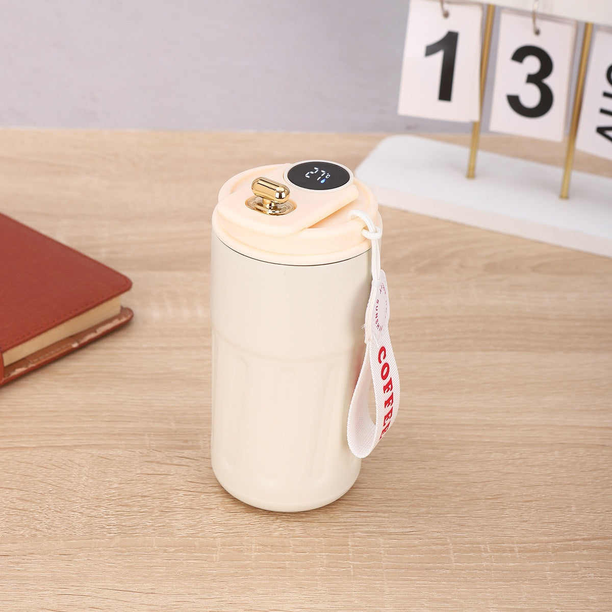 Trend Ritual™ Smart Thermal Bottle - 450ml LED Temperature Display Coffee Mug