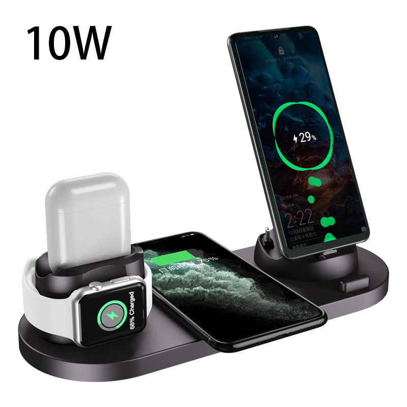 OmniCharge 6-in-1 Wireless Charging Station – Universal Fast Charging Dock