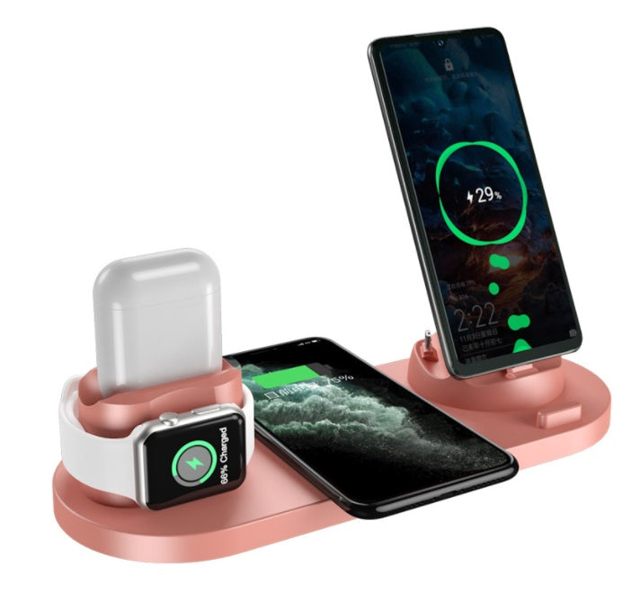OmniCharge 6-in-1 Wireless Charging Station – Universal Fast Charging Dock