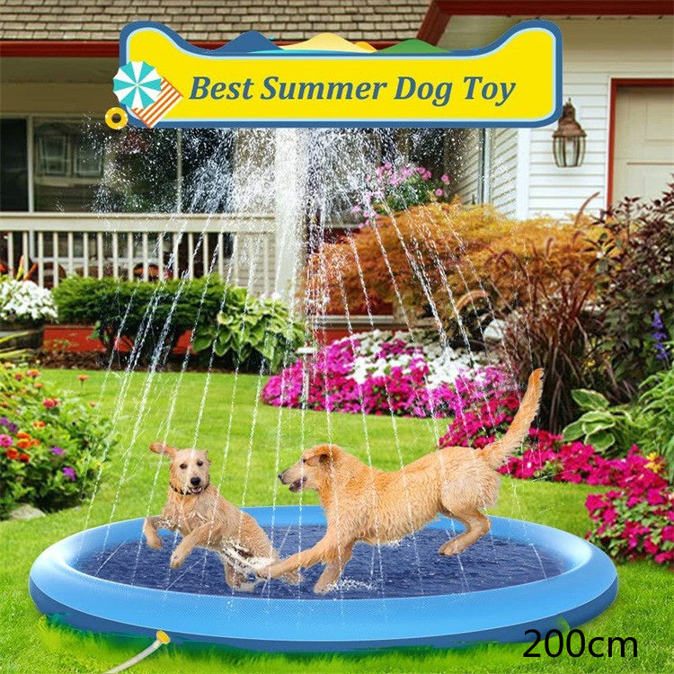 Ultimate Non-Slip Splash Pad – Outdoor Water Play Mat for Kids & Pets