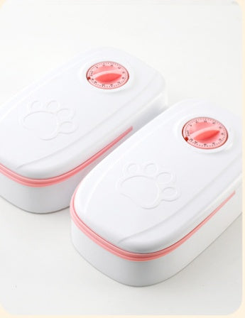 TimeFeed™ Automatic Smart Pet Feeder – Programmable 2-in-1 Timed Food Dispenser