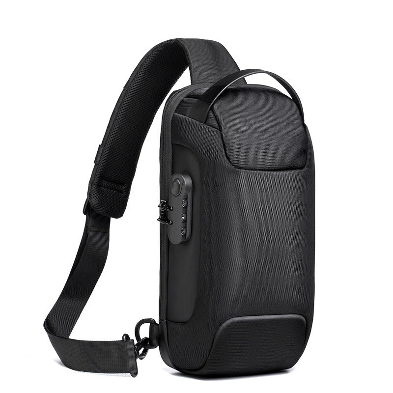 Trend Ritual™ Nomad Anti-Theft Sling Bag - Waterproof Crossbody with USB Charging