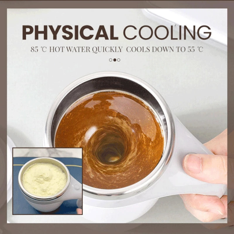 Trend Ritual™ Pro Automatic Self-Stirring Coffee Mug - Magnetic Rotating Tech