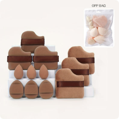 12-Piece Premium Makeup Sponge Set - Professional Beauty Blenders for Foundation & Powder