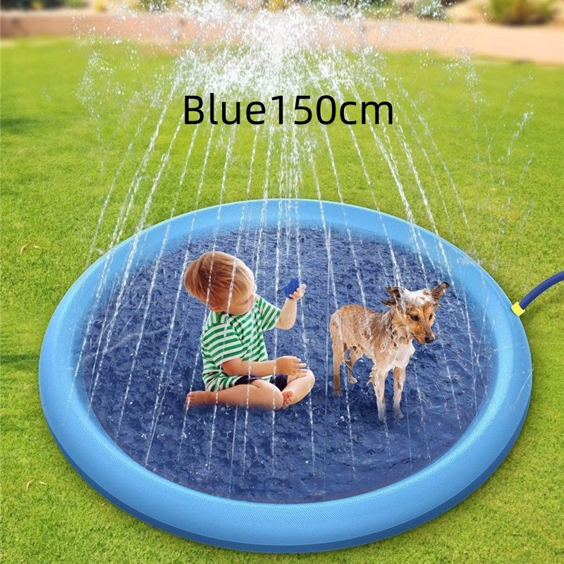 Ultimate Non-Slip Splash Pad – Outdoor Water Play Mat for Kids & Pets