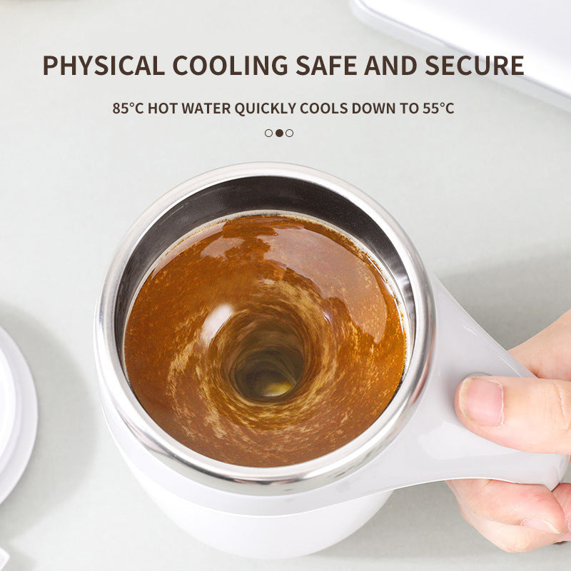 Trend Ritual™ Pro Automatic Self-Stirring Coffee Mug - Magnetic Rotating Tech