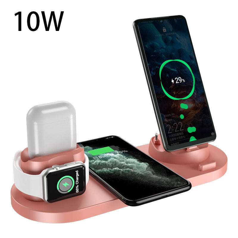OmniCharge 6-in-1 Wireless Charging Station – Universal Fast Charging Dock