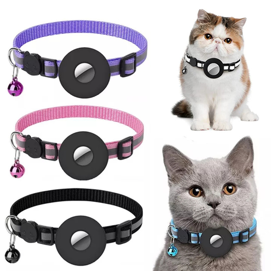 Trend Ritual™ Reflective AirTag Pet Collar - Waterproof GPS Tracking Case