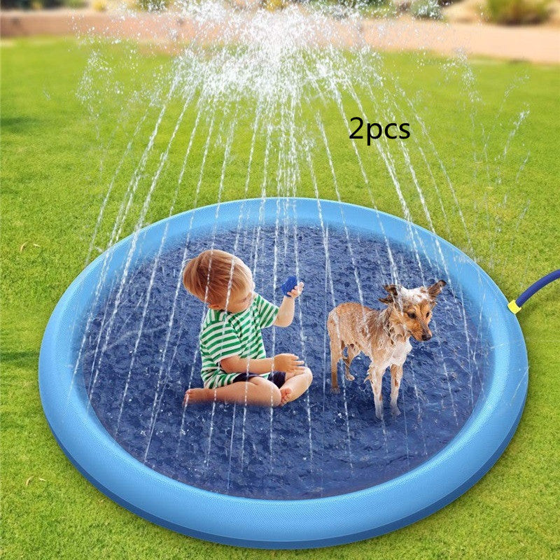 Ultimate Non-Slip Splash Pad – Outdoor Water Play Mat for Kids & Pets