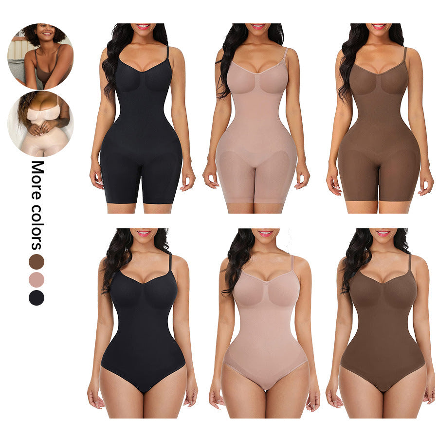 Hourglass Comfort™ Full-Body Shaper – Seamless High-Compression Bodysuit