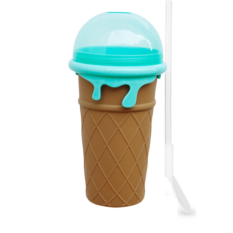 Trend Ritual™ Magic Slushy Maker Cup - 500ml Quick-Freeze Smoothie Squeeze Cup